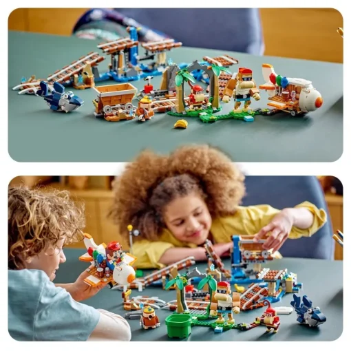 LEGO Set De Construccion Vagoneta Minera De Diddy Kong Set De Expansion: Donkey Kong Super Mario* Puzzles Y Construcciones