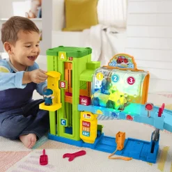 Fisher-Price Set De Juego Garaje Aprendizaje Little People* Preescolar