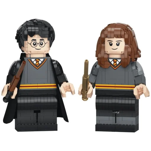 LEGO Set De Juguete 2 Figuras Gigantes Para Construir Harry Potter Y Hermione Granger Wizarding World Harry Potter* Puzzles Y Construcciones