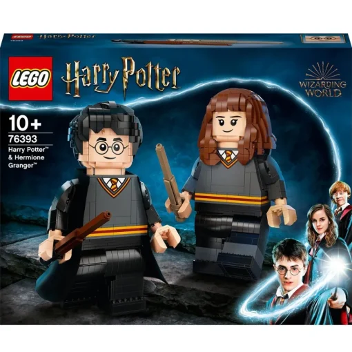 LEGO Set De Juguete 2 Figuras Gigantes Para Construir Harry Potter Y Hermione Granger Wizarding World Harry Potter* Puzzles Y Construcciones