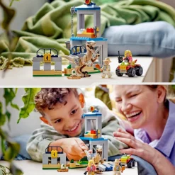LEGO Set De Juguete Huida Del Velocirraptor Coleccion 30 Aniversario Jurassic Park Jurassic World* Puzzles Y Construcciones