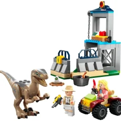 LEGO Set De Juguete Huida Del Velocirraptor Coleccion 30 Aniversario Jurassic Park Jurassic World* Puzzles Y Construcciones