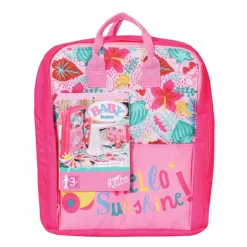 Baby Born Set De Juguete Vacaciones Mochila Cambiador * Munecas Y Peluches