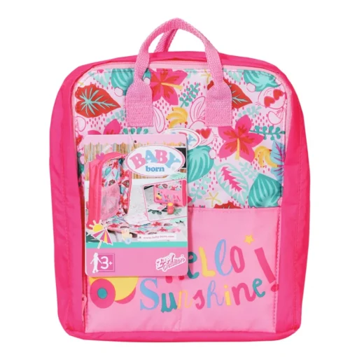 Baby Born Set De Juguete Vacaciones Mochila Cambiador * Munecas Y Peluches
