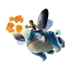 Playmobil Set Dragons Nine Realms: Plowhorn & D'Angelo Dreamworks Dragons* Muñecos Articulados