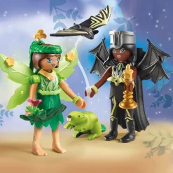 Playmobil Set Forest Fairy & Bat Fairy Con Animales Del Alma * Muñecos Articulados