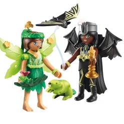 Playmobil Set Forest Fairy & Bat Fairy Con Animales Del Alma * Muñecos Articulados