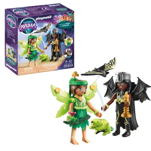 Playmobil Set Forest Fairy & Bat Fairy Con Animales Del Alma * Muñecos Articulados