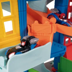 Toy Partner Set Pista De Vehiculos Amazing Metals City Track Spidey * Preescolar