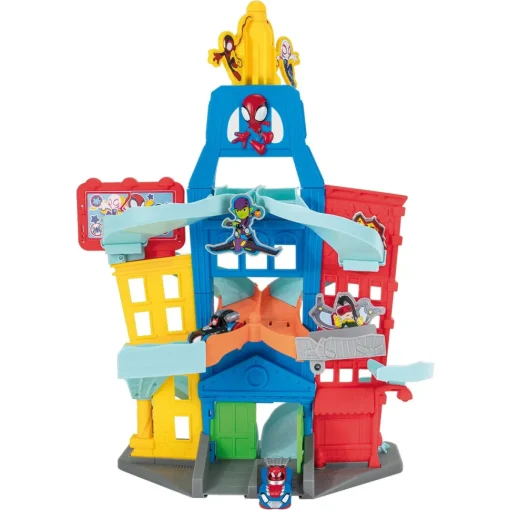 Toy Partner Set Pista De Vehiculos Amazing Metals City Track Spidey * Preescolar