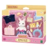 Sylvanian Families Set Viaje De Fin De Semana Emilia Conejo De Nieve* Munecas Y Peluches