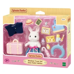 Sylvanian Families Set Viaje De Fin De Semana Emilia Conejo De Nieve* Munecas Y Peluches