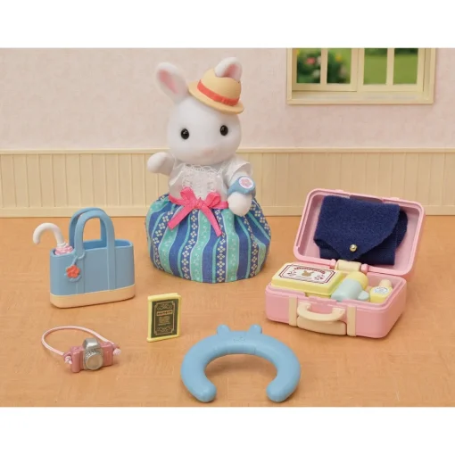 Sylvanian Families Set Viaje De Fin De Semana Emilia Conejo De Nieve* Munecas Y Peluches
