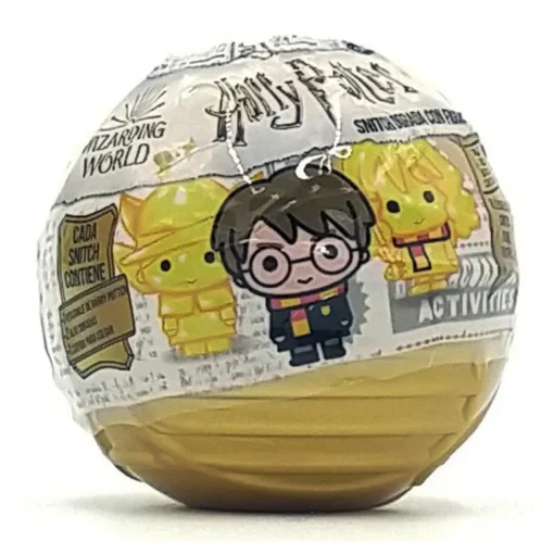 Wizarding World Snitch Ball Con Figura Coleccion Bizak Harry Potter * Munecas Y Peluches