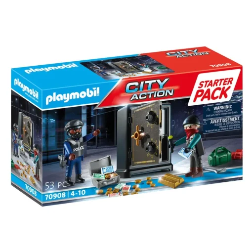 Playmobil Starter Pack Caja Fuerte City Action* Muñecos Articulados