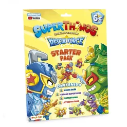Superthings Starter Pack Coleccion Rescue Force * Muñecos Articulados