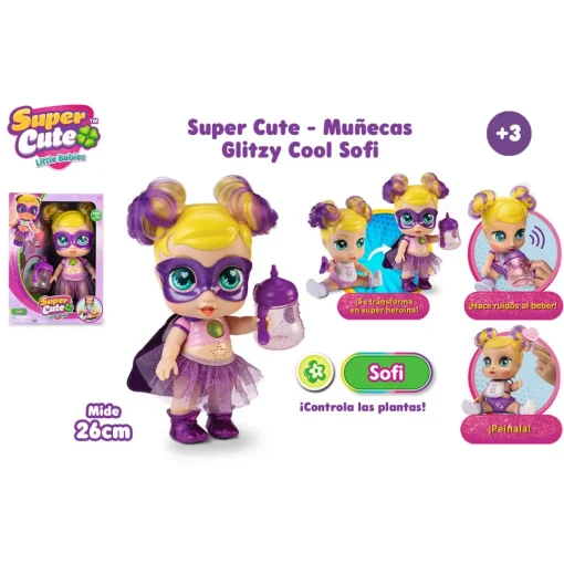 Famosa Super Cute Glitzy Cool Sofi* Munecas Y Peluches