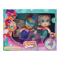Bizak Super Cute Mini Sirenas Cuties* Munecas Y Peluches