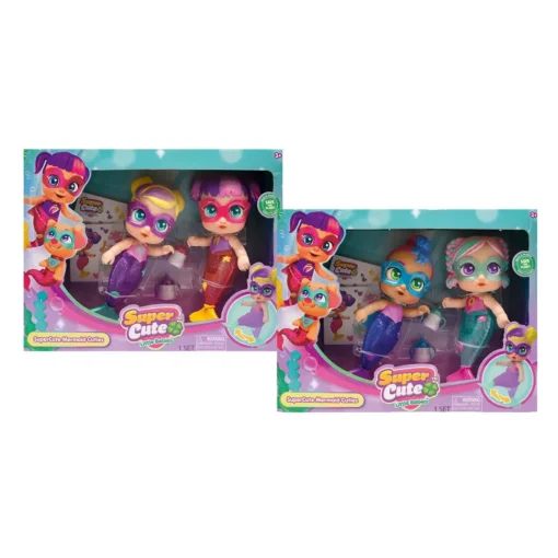 Bizak Super Cute Mini Sirenas Cuties* Munecas Y Peluches