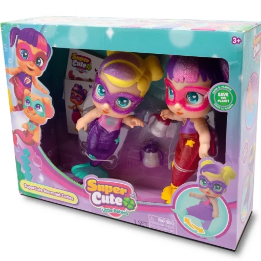 Bizak Super Cute Mini Sirenas Cuties* Munecas Y Peluches