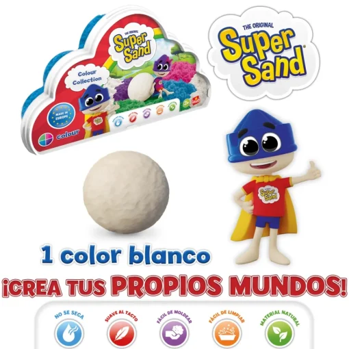 Goliath Games Super Sand Nube Arena Blanca* Juegos Educativos