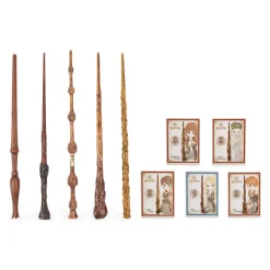 Wizarding World Surtido De Varitas Magicas Con Tarjeta De Hechizos Harry Potter* Muñecos Articulados