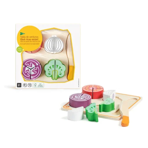 El Corte Inglés Tabla De Verduras Para Cortar De Madera Sostenible ¡Que Ricas Estan! El Corte Ingles* Jugar A Ser Mayor