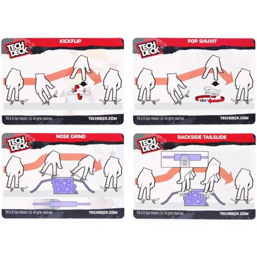 Tech Deck Pack 2 Con Accesorio Surtido* Coches, Circuitos Y Radiocontrol