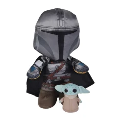 Simba The Mandalorian Con Baby Yoda 25 Cm* Munecas Y Peluches