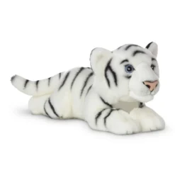 El Corte Inglés Tigre Blanco Grande De Peluche Sostenible El Corte Ingles* Munecas Y Peluches