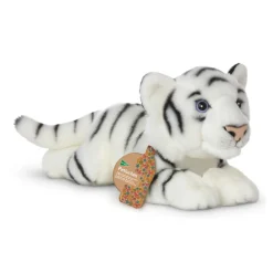 El Corte Inglés Tigre Blanco Grande De Peluche Sostenible El Corte Ingles* Munecas Y Peluches