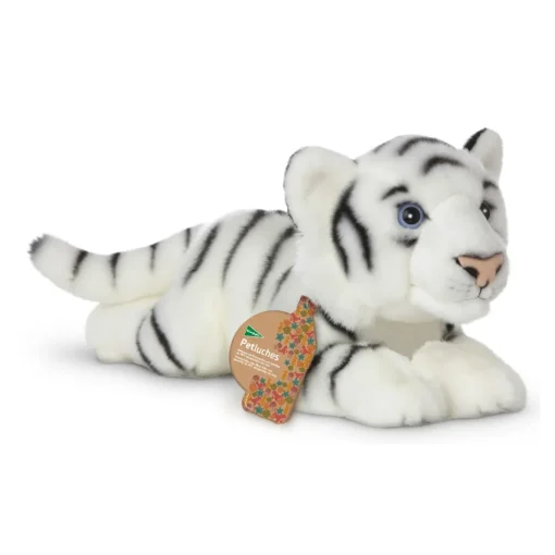 El Corte Inglés Tigre Blanco Grande De Peluche Sostenible El Corte Ingles* Munecas Y Peluches