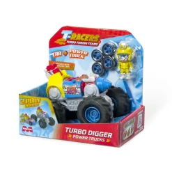 T-RACERS S - Power Trucks Turbo Digger* Muñecos Articulados