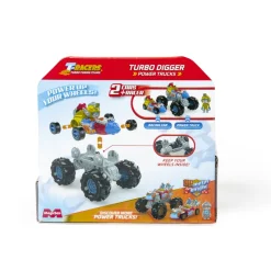 T-RACERS S - Power Trucks Turbo Digger* Muñecos Articulados