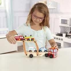 Melissa & Doug Transportador Coches Emergencia * Preescolar