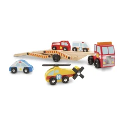 Melissa & Doug Transportador Coches Emergencia * Preescolar