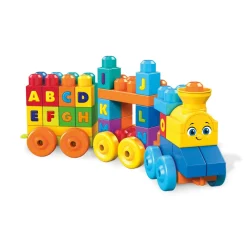 Mega Bloks Tren Musical Abc Juguete De Bloques De Construccion Para Bebe * Preescolar