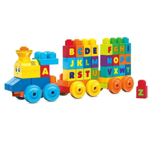 Mega Bloks Tren Musical Abc Juguete De Bloques De Construccion Para Bebe * Preescolar
