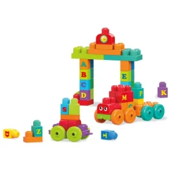 Mega Bloks Tren Musical Abc Juguete De Bloques De Construccion Para Bebe * Preescolar