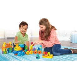 Mega Bloks Tren Musical Abc Juguete De Bloques De Construccion Para Bebe * Preescolar