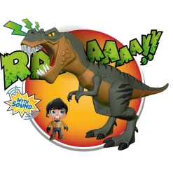 PINYPON ACTION Trex Con Sonido * Muñecos Articulados