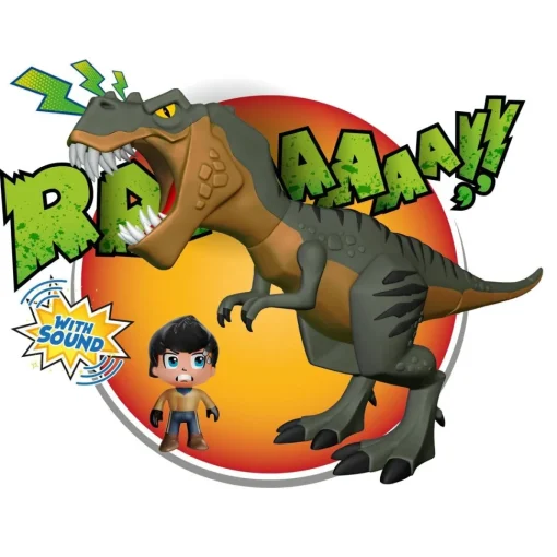PINYPON ACTION Trex Con Sonido * Muñecos Articulados