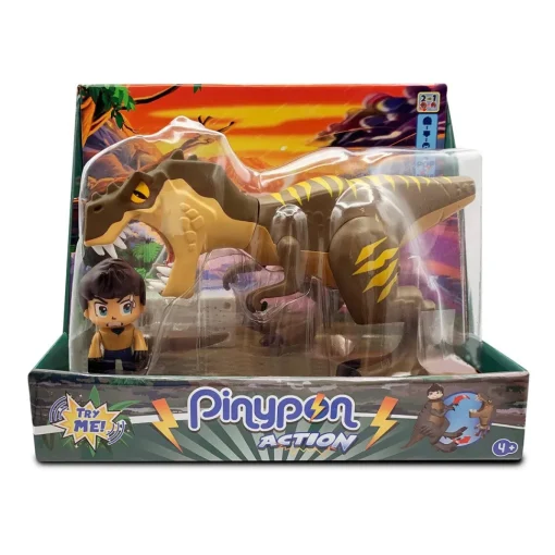 PINYPON ACTION Trex Con Sonido * Muñecos Articulados