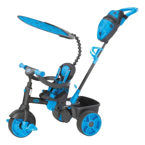 Little Tikes Triciclo Deluxe 4 En 1 Azul Neon * Bicicletas, Correpasillos, Triciclos
