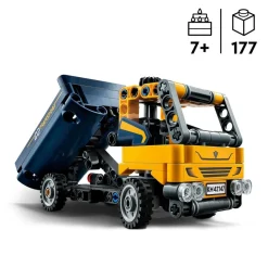 LEGO Vehiculo De Construccion 2En1 Volquete Y Excavadora De Juguete Technic* Puzzles Y Construcciones