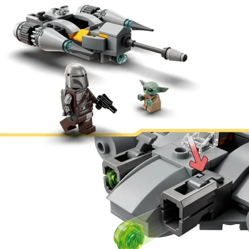 LEGO Vehiculo De Construccion Nave Microfighter: Caza Estelar N-1 De The Mandalorian Star Wars* Puzzles Y Construcciones
