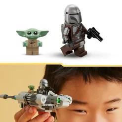 LEGO Vehiculo De Construccion Nave Microfighter: Caza Estelar N-1 De The Mandalorian Star Wars* Puzzles Y Construcciones