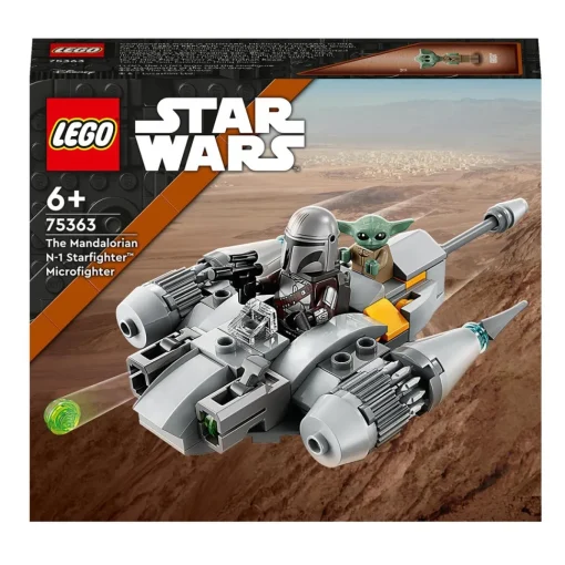 LEGO Vehiculo De Construccion Nave Microfighter: Caza Estelar N-1 De The Mandalorian Star Wars* Puzzles Y Construcciones