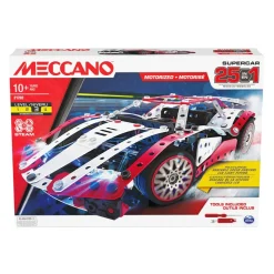 Meccano Vehiculo De Juguete Construccion Coche Supercar Multimodelo * Puzzles Y Construcciones