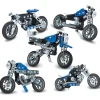 Meccano Vehiculo De Juguete Moto Multimodelo 5M Motorcycles * Puzzles Y Construcciones